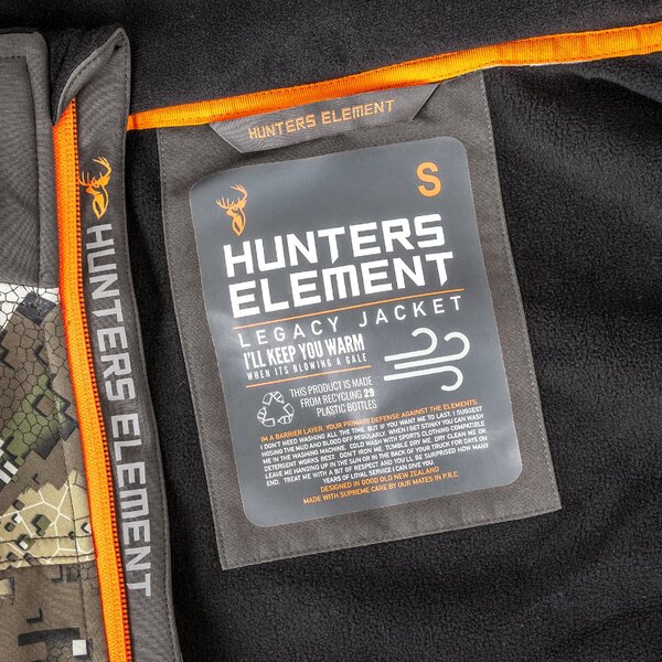 Hunters Element Legacy Jacket Desolve Veil Camo